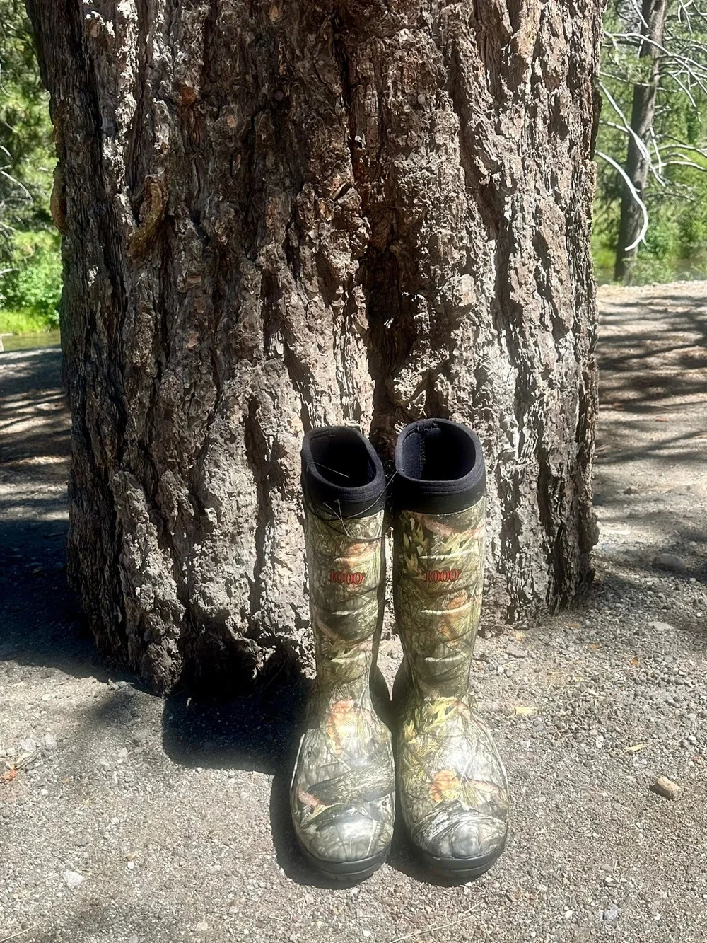 Itasca Realtree Camo Green/Black Waterproof Hunting Boots